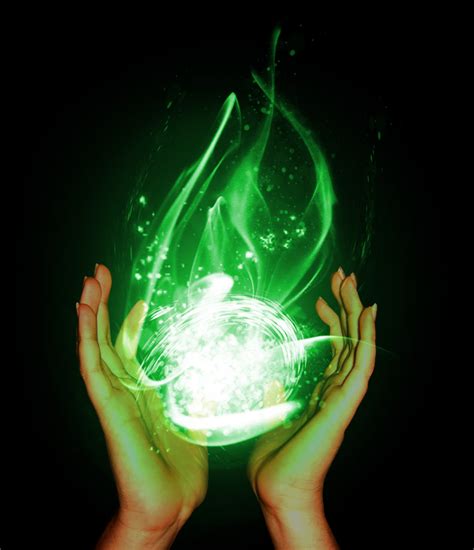Radiant small magic orb